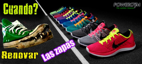 Conoce cuando renovar tus zapatillas de running y mejora tu nutricion deportiva