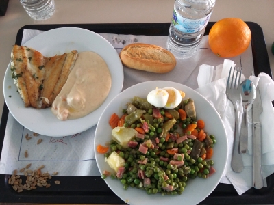 La comida de Beatriz PAscual con suplementos deportivos
