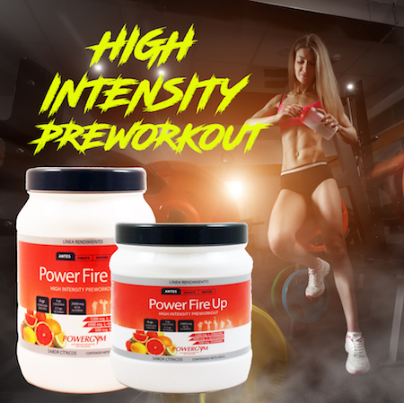 Power Fire Up suplemento preworkout para deportes de alta intensidad