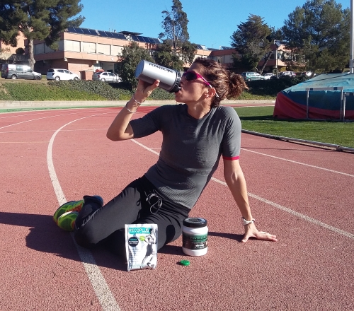 Recoplus y glutapower en la nutricion deportiva de Beatriz Pascual