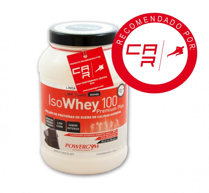 Isowhey 100 premium Plus aislado de proteínas de suero de calidad suprema