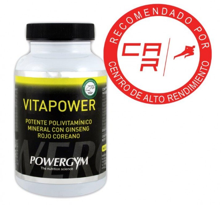 polivitamínico mineral formulado para deportistas y recomendado por el CAR de Sant Cugat